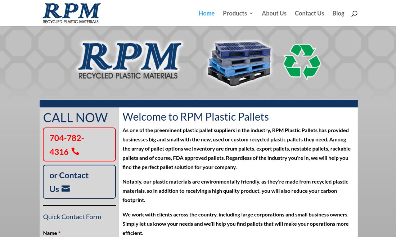 RPM Plastic Pallets