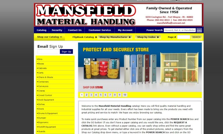Mansfield Material Handling
