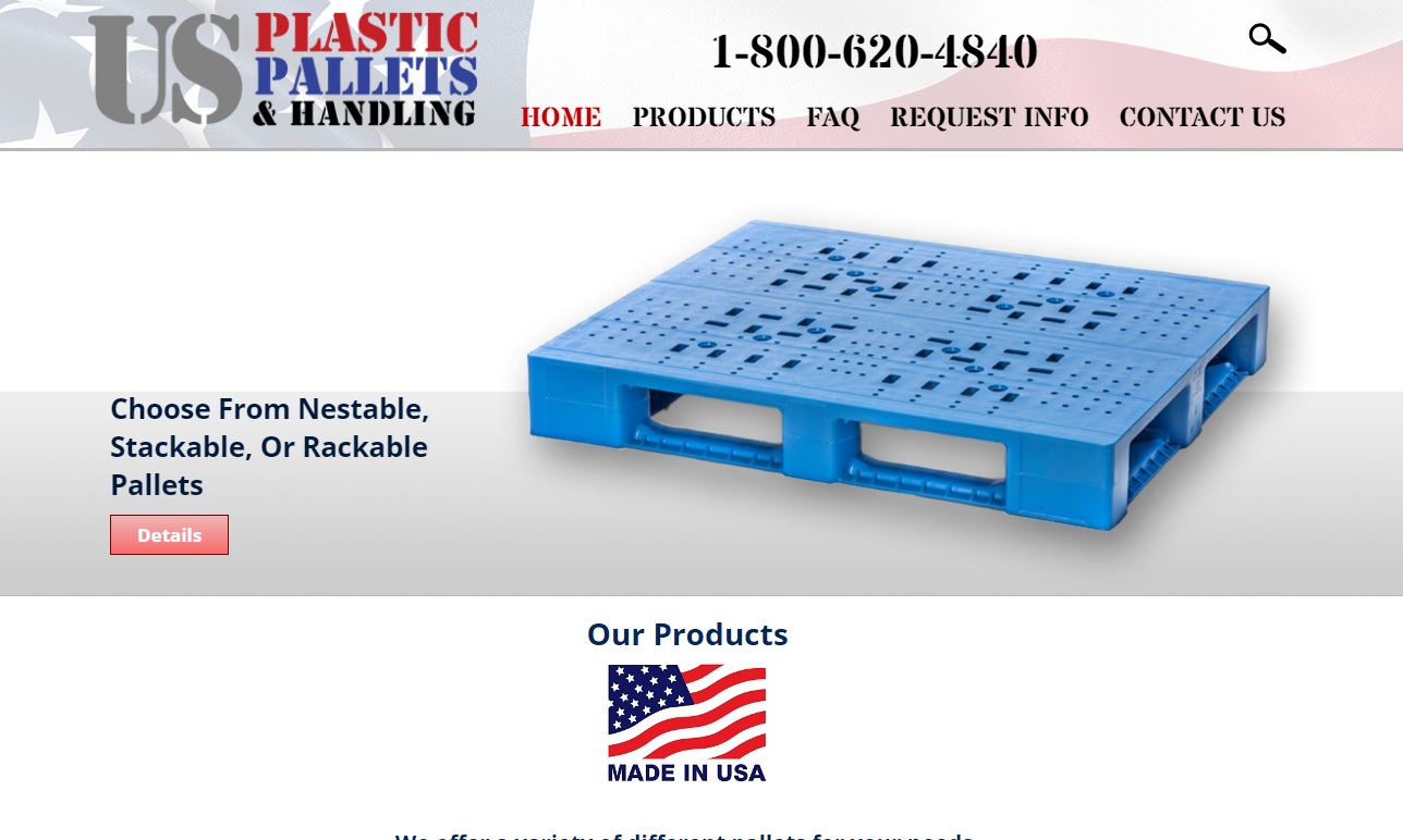 US Plastic Pallets & Handling Plastic Pallet Manufacturers