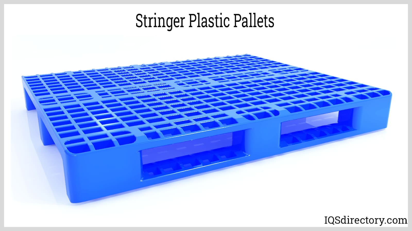 stringer plastic pallets