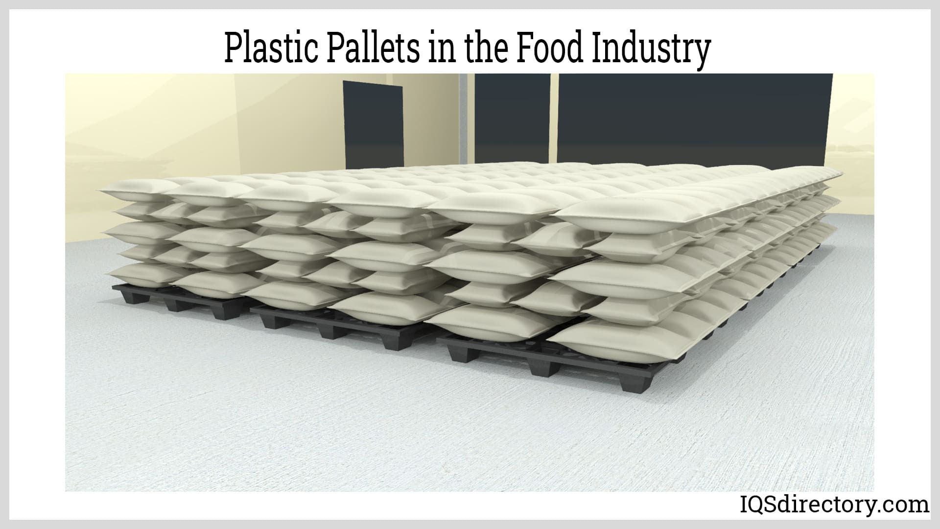 Plastic Pallets in the Food Industry
